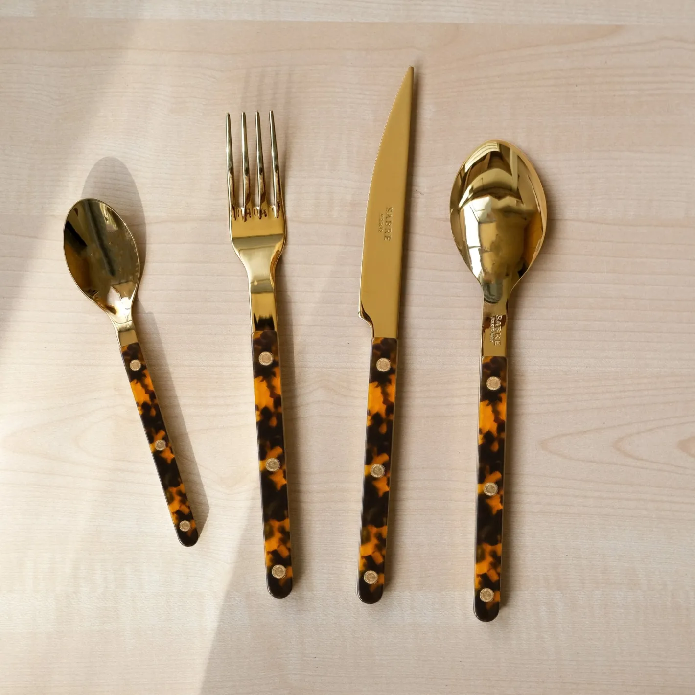 Bistrot Gold Tortue, Effet Écaille*Sabre Paris Shop