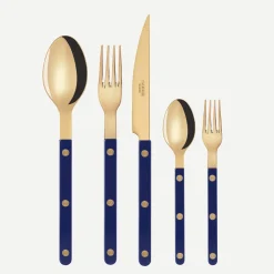 Bistrot Gold Uni, Bleu marine*Sabre Paris New