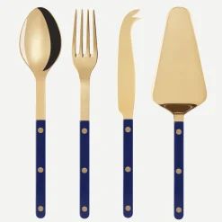 Bistrot Gold Uni, Bleu marine*Sabre Paris Clearance
