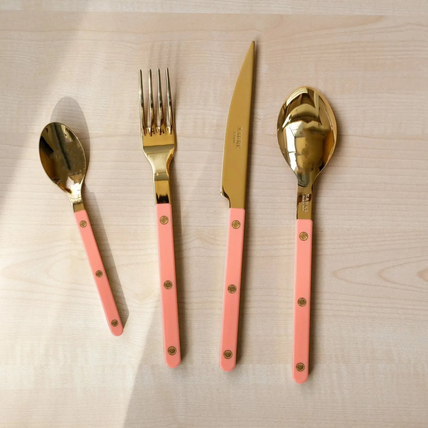 Bistrot Gold Uni, Rose nude*Sabre Paris New