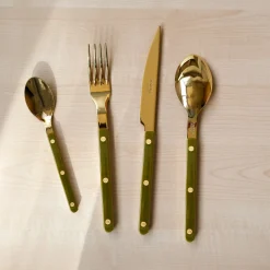 Bistrot Gold Uni, Vert fougère*Sabre Paris Best Sale