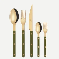 Bistrot Gold Uni, Vert fougère*Sabre Paris Discount