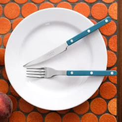 Bistrot Uni, Bleu canard*Sabre Paris Outlet
