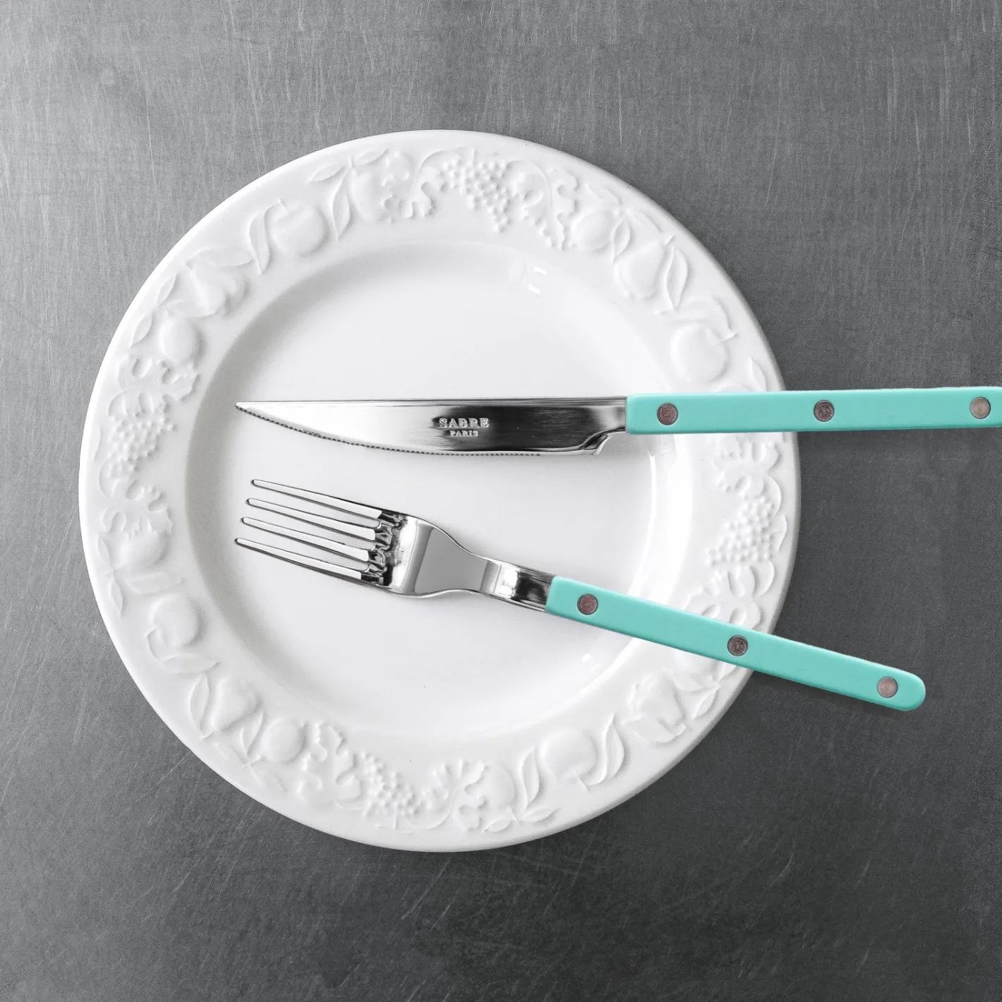 Bistrot Uni, Vert pastel*Sabre Paris Sale