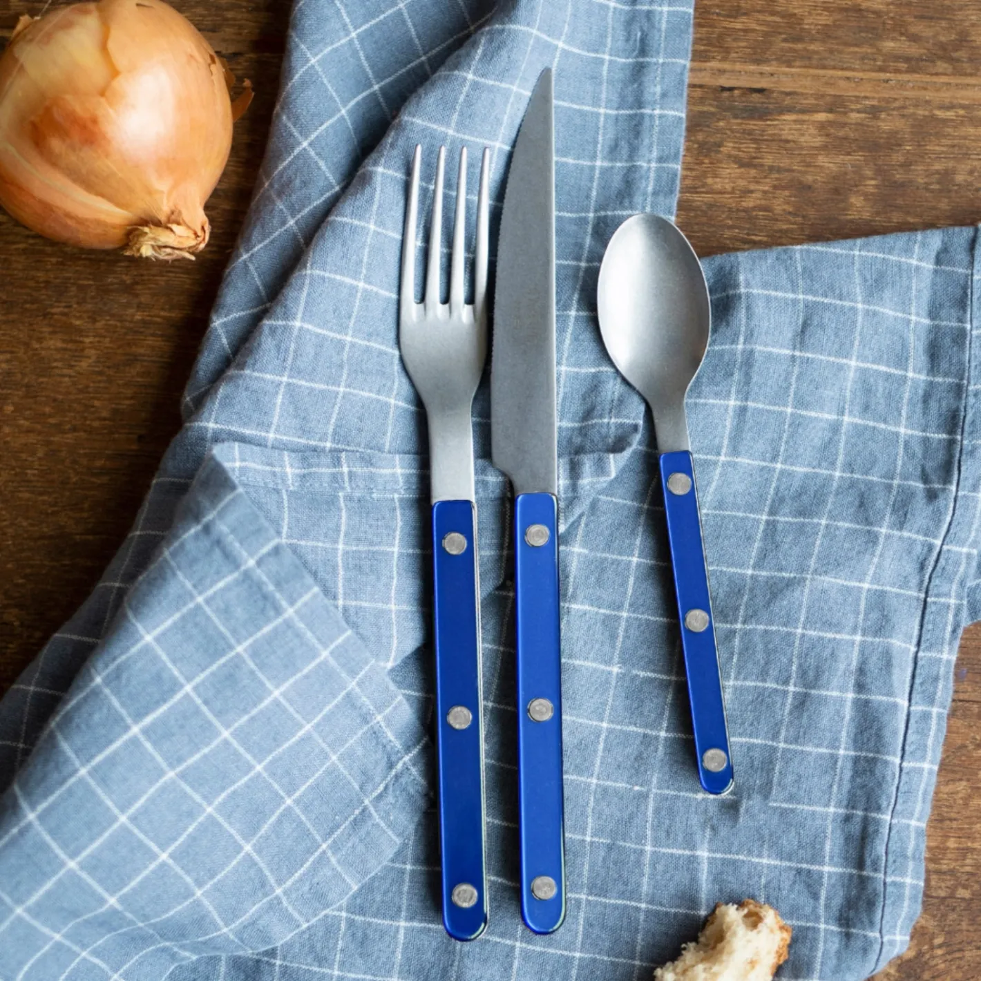 Bistrot Vintage Pearly, Bleu outremer*Sabre Paris Cheap