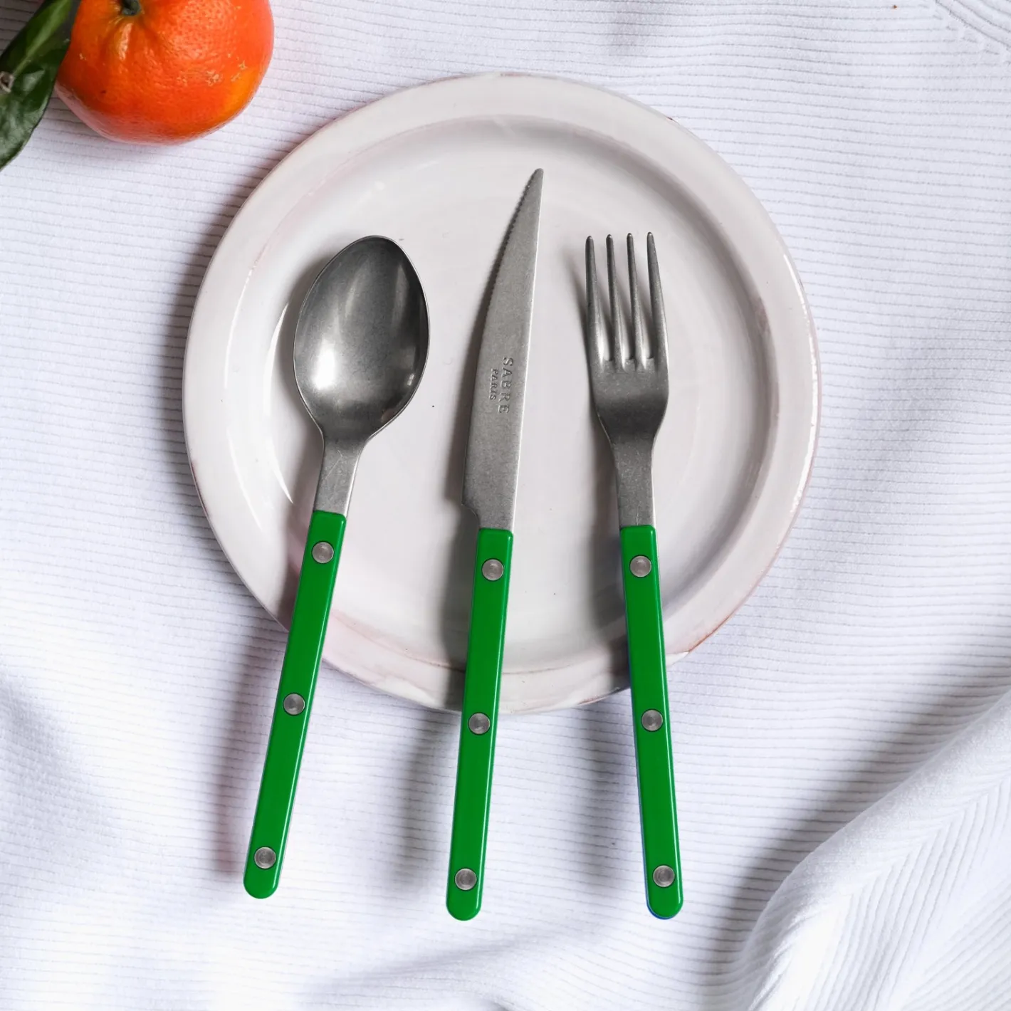 Bistrot Vintage Uni, Vert jardin*Sabre Paris Cheap
