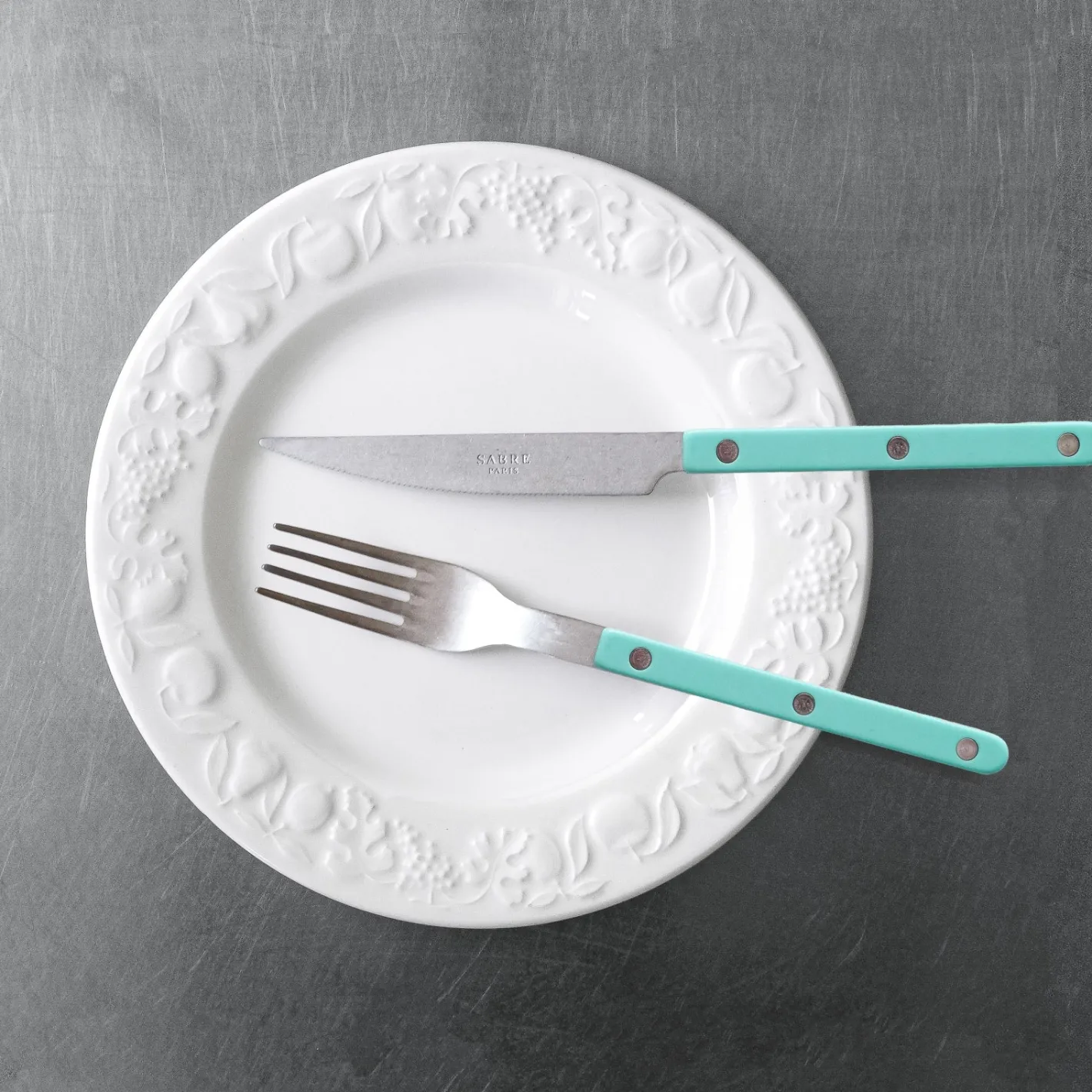 Bistrot Vintage Uni, Vert pastel*Sabre Paris Shop